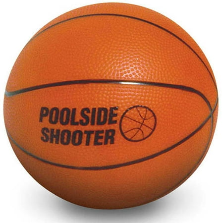 Poolmaster Vinyl Side Shooter Water Basketball Pool Toys, Orange