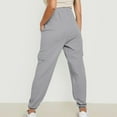 thumbnail image 3 of Womens Jogging Pants Casual Sweatpants With Pocket Elastic Waist Pants For Workout Running, 3 of 6