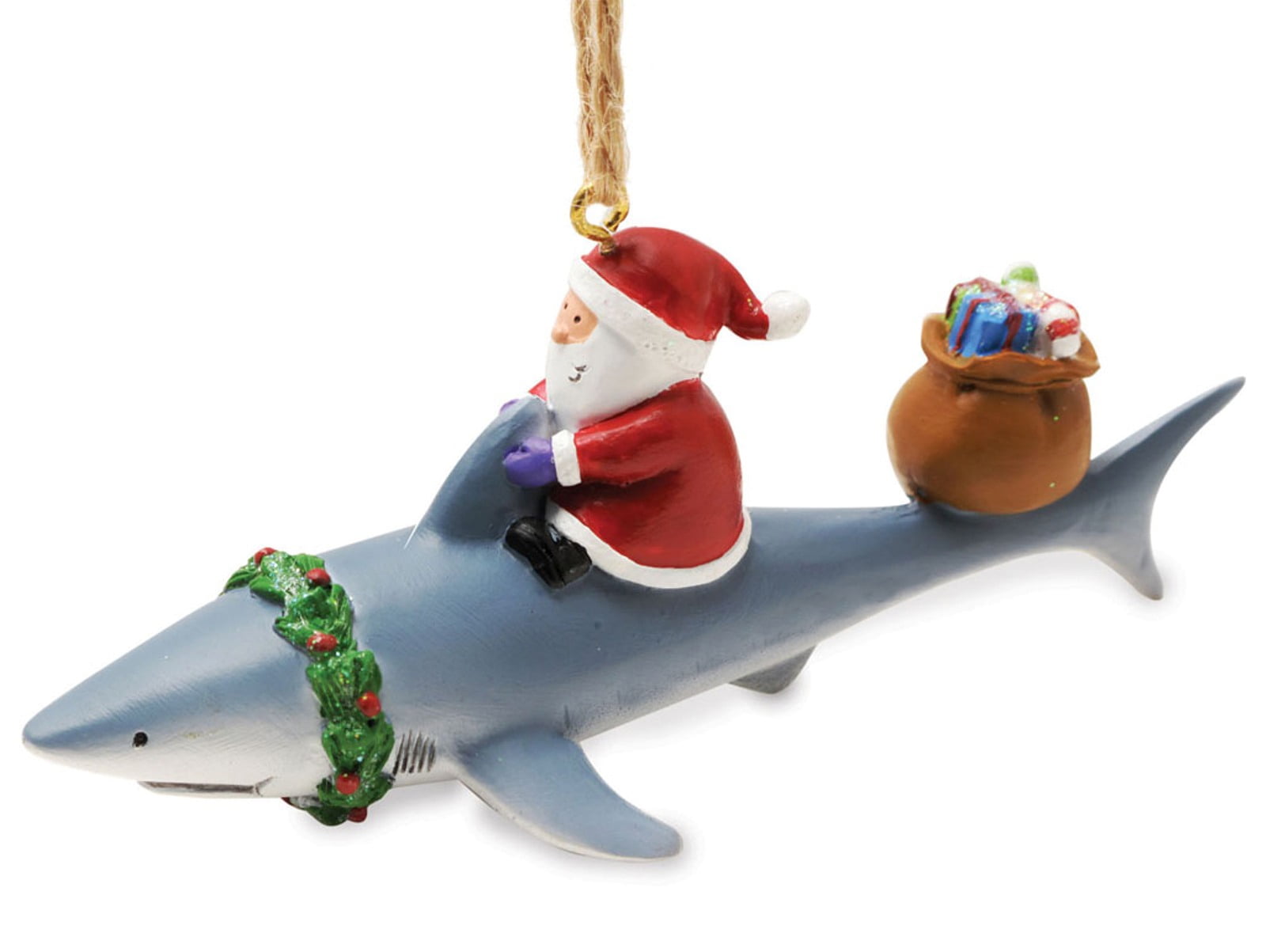 Regular Cape Shore Santa Gone to The Beach Christmas Ornament