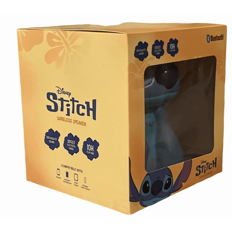 Disney Stitch Wireless Portable Bluetooth Speaker, Compact, 8-Hour