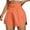 r-18Orange5, variant on MEZZALL Womens Running Quick Dry Shorts Workout Elastic Waist Athletic Yoga Shorts Sports Shorts Breathable Solid Color Summer Daily Casual Bottoms