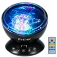 thumbnail image 1 of Herwey Night Light, Music Project Light,Ocean Wave Projector LED Night Light Lamp With Remote Control For Kids Gift, 1 of 7