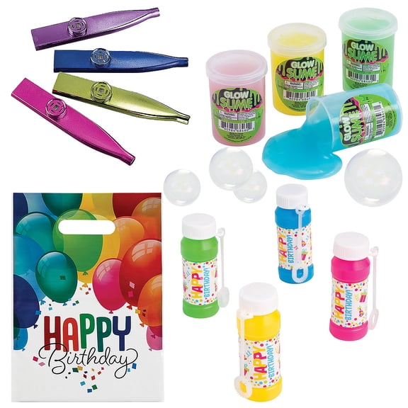 Balloon Birthday Favor Kit 48 Pc