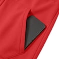 thumbnail image 7 of Gamivast Mens 2 Piece Tracksuits Long Sleeve Pullover Hoodie and Sweatpants Sweatsuit Set Casual Activewear Jogger Outfit for Fall Red S, 7 of 7