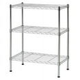 thumbnail image 3 of Zimtown 3 Tier Wire Shelving Rack Unit Storage Adjustable Metal Shelf, Capacity for 198 lbs, 3 of 7