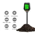 thumbnail image 2 of 6-in-1 soil tester PH meter/EC/light intensity/fertility temperature and humidity soil orchard compost tester, 2 of 5
