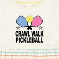 thumbnail image 4 of Inktastic Crawl Walk Pickleball Girls Baby Dress, 4 of 5