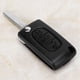 thumbnail image 3 of Reemplazo Duradero De Plástico De Plástico De Sin Llave Sin Llave De 3 Botones Para 307 407 308 Saxo Black 434MHz Frecuencia, 3 of 7
