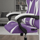 thumbnail image 3 of Silla Gamer Ergonómica Nenotech Max Reclinable Purple, 3 of 10