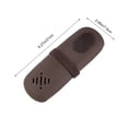 thumbnail image 3 of Travel Makeup Brush Holder Pouch, Silicone Cosmetic Organizer with Cleaning Panel for Dust-Proof Storage, 3 of 6