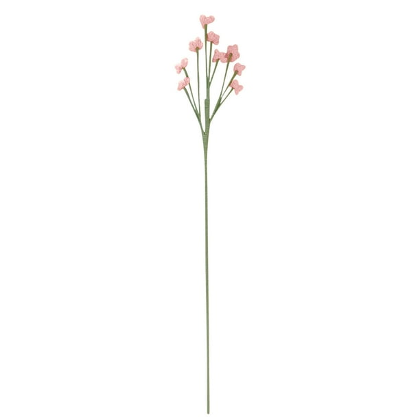 ¡Ofertas Limitadas!, Flores artificiales de ganchillo, flores artificiales de aliento de bebé, flores falsas, ramo de gypsophila de punto para boda, fiesta de Navidad, decoración del hogar Akmoler