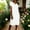 White, variant on Linen Dress Sevevn Women's Summer Linen Midi Dress V-Neck Short Sleeve Casual Daily Dress White XL