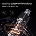 thumbnail image 4 of Men's Digital Display Nose Hair Trimmer Portable Shaving Scissors for Personal Grooming, 4 of 8