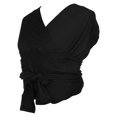 thumbnail image 1 of Portabebés Sling Zulema Portabebés para bebés de 8 a 30 libras Negro M, 1 of 7