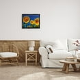 thumbnail image 2 of Stupell Industries Bold Sunflower Plants Against Clear Sunny Sky Photograph Jet Black Floating Framed Canvas Print Wall Art, Design by Steve Smith, 2 of 5