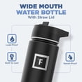 thumbnail image 2 of Botella de agua IRON °FLASK para acampar y senderismo, 650 ml, color lavanda, 2 of 8