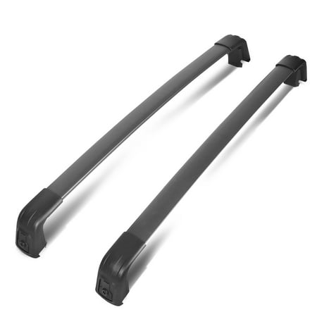 For 2016 to 2019 Kia Sportage Pair Factory Style Roof Top Rack Rail Aluminum Cross Bar Cargo Baggage Carrier Holder 17