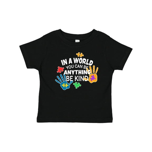 Inktastic In a World You Can Be Anything Be Kind Autism Awareness Boys or Girls Baby T-Shirt