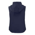 thumbnail image 3 of Women's Cutter & Buck  Navy Syracuse Orange Vault Charter Eco Recycled Full-Zip Vest, 3 of 3