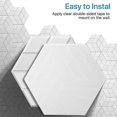 thumbnail image 5 of 12 Pack -adhesive Acoustic Sound Proof Foam Panels 13.8 X 12 X0.4inch,for Studios/recording Studios, 5 of 5
