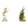 thumbnail image 1 of Colección de esculturas de caballo y , figura decorativa de mesa para dormitorio, sala de estar, escritorio, centro de mesa, decoración de of, 1 of 8