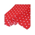 thumbnail image 5 of INSPIRE CHIC Women's Polka Dots Printed Blended Cotton Scarves, 1950s Retro Small Square Headscarf Neckerchief 21.7x21.7" Red, 5 of 6