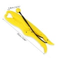 thumbnail image 1 of Agarrador de agarre de labio de pez flotante duradero con cordón elástico aparejos de pesca (amarillo L), 1 of 10