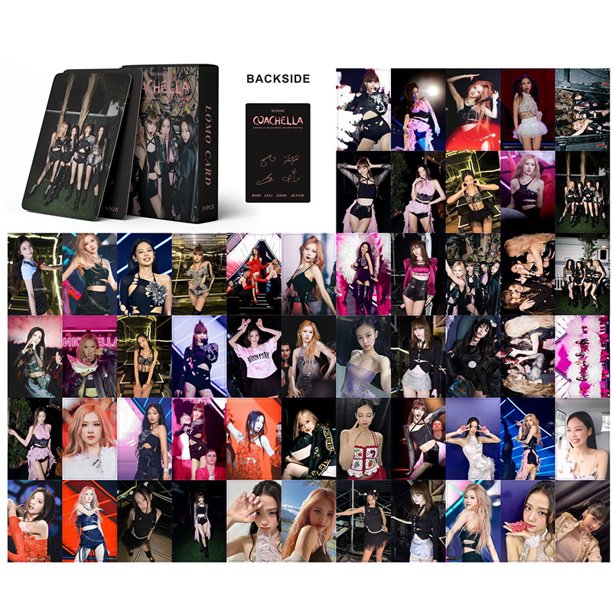 55 Unids/Caja BLACKPINK photocards 2022 Venom Rosa Listo Para Amor Weleoming Colleelion Tarjeta Fotográfica lomo card photocard (STOCK)