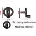 thumbnail image 4 of GEREMF-5140117-77 5140032-48 Table Saw Hand wheel Fits DeWalt DW745, DW745, DW745-AR, DW745-B2 Table Saw, Replaces 00099005140032-48, 4 of 4