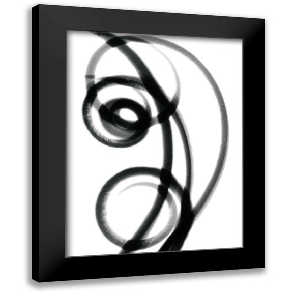 Koetsier, Albert 12x14 Black Modern Framed Museum Art Print Titled - Twirling Fingers
