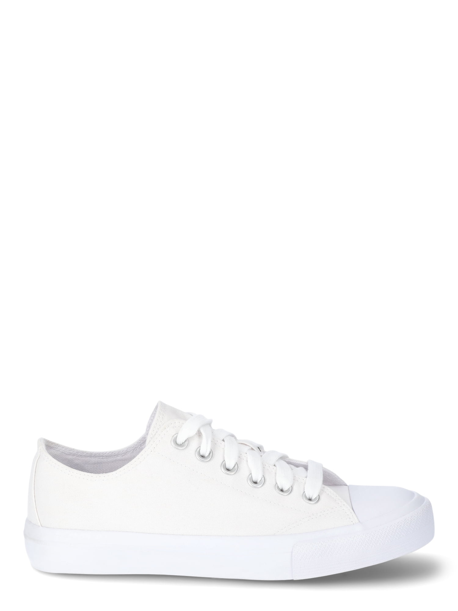 No Boundaries Classic Lace Up Sneakers, Wide Width Available, Womens