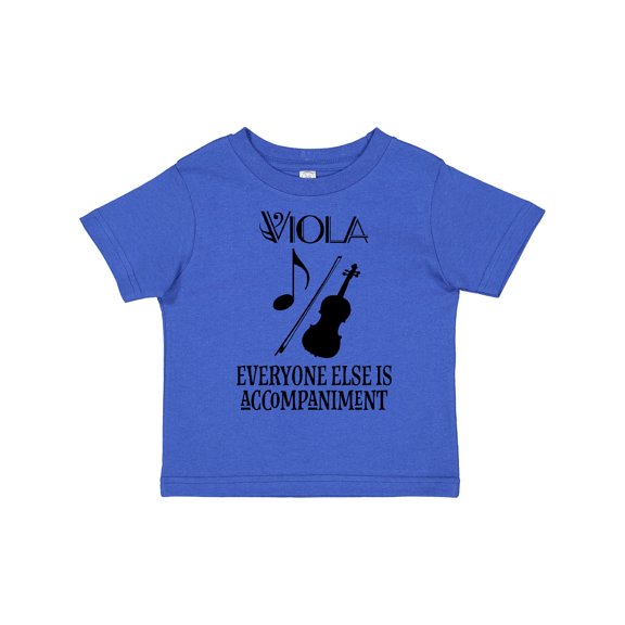 Inktastic Viola Music Gift Funny Violist Joke Boys or Girls Toddler T-Shirt