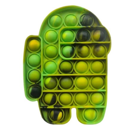 Push Pop Bubble Fidget Toy, jeu de bureau de jouet sensoriel anti