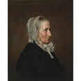 thumbnail image 2 of Allen Smith 12x14 Black Ornate Wood Framed Double Matted Museum Art Print Titled: Portrait of the Artist's Mother (Probably Mid-1800s), 2 of 5