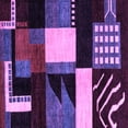 thumbnail image 1 of Ahgly Company Indoor Square Oriental Purple Modern Area Rugs, 5' Square, 1 of 4