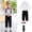 C001, variant on KYAIGUO 1-11T Boys Formal Suits Set Toddler 4PCS Gentleman Outfit Dress Shirt with Bowtie Trousers with Suspenders Spring Summer Formal Dresswear for Baby Kids