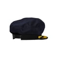 thumbnail image 2 of Mens Adjustable Captain's Cap - Navy, 2 of 2