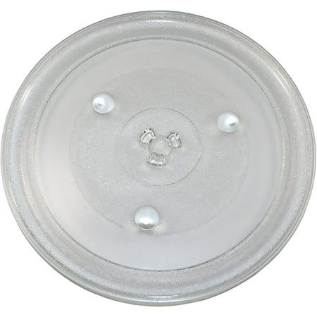 

HQRP 12-3/8 inch Glass Turntable Tray for Frigidaire 5304472062 CFCE1439LB CFCE1439LW CFCM1134LS CMWV150KBA Microwave
