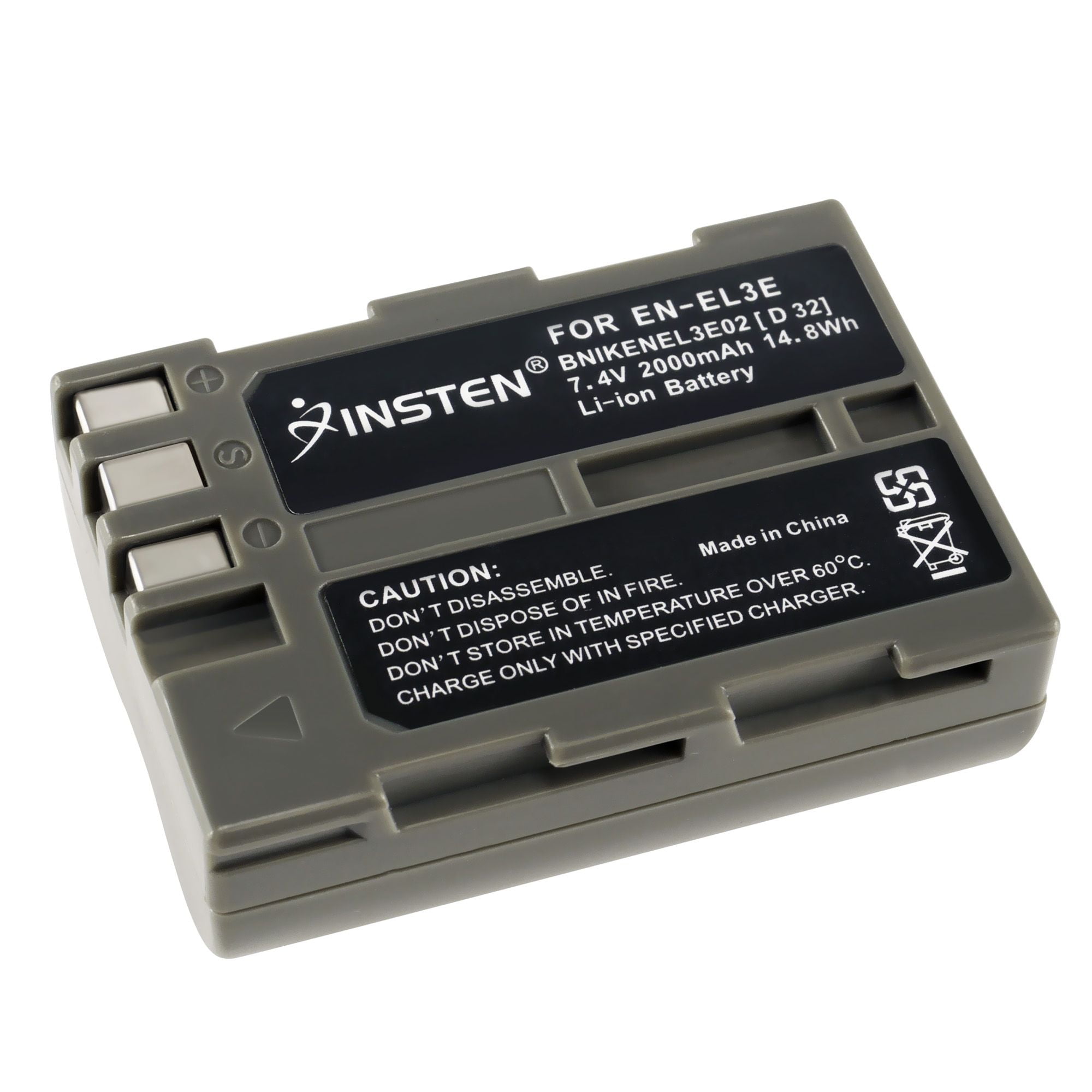 Insten ENEL3e LiIon Replacement Battery For Nikon DSeries D100