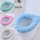 thumbnail image 4 of Ruifaya Asiento de inodoro para baño, cojín para inodoro, funda de tapa suave lavable, alfombrillas térmicas, 4 of 7