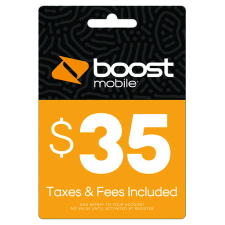 $35 Re-Boost Card (Email Delivery)
