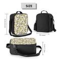 thumbnail image 2 of Picia Skull Snake Lunch box Lunch bag for men women Large capacity Lunchbox Reusable Lunch bags Insulated Lunch bag Lunch box cooler, 2 of 9