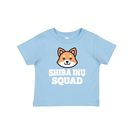 

Inktastic Dog Shiba Inu Squad Gift Baby Boy or Baby Girl T-Shirt