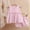Pink, variant on DAETIROS Kids Girls' 2-Piece Muslin Cotton Set Floral Peplum Top & Bloomer Shorts Outfit 6M-6Y Coffee,Size 1-2 T