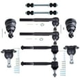 thumbnail image 2 of ECCPP Inner Tie Rod End Lower Ball Joint Outer Tie Rod End Rear/Front Sway Bar End Link Upper Ball Joint for Chevrolet Express 1500 Express 2500 for Gmc Savana 1500 Savana 2500 10pcs, 2 of 5