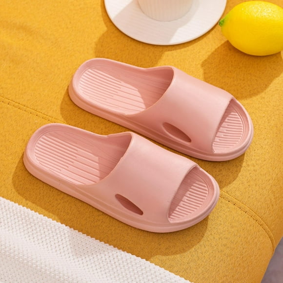 Dvkptbk Cloud Slippers for Women and Men Indoor & Outdoor Pillow Slippers Non Slip Quick Drying Shower Slides Bathroom Sandals Light Weight EVA Platform Environmental Friendly Casual Shoes