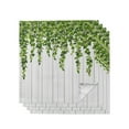 thumbnail image 3 of Spring Plant Leaves Rattan Wood Grain Table Mat Wedding Holiday Party Dining Table Placemat Kitchen Accessories Table Napkin, 3 of 5