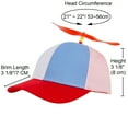 thumbnail image 2 of Toptie Propeller Hat Adult/Kids Unisex Baseball Cap Colorful Outdoor Hat Toy-Blue-kids, 2 of 6