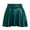 A-Sky Blue272, variant on XIAONU Women's Leather Pleated Mini Skirt High-Waist Flared Skirt Sleek Edgy Party Daily Wear