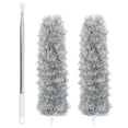 thumbnail image 1 of CNKOO Extendable Feather Duster Bendable Microfiber Duster with Stainless Steel Extension Pole Up to 110‘‘ Washable Cobweb Brush Static Hand Duster for Cleaning Ceiling Fan Cobweb Cars Fu, 1 of 7